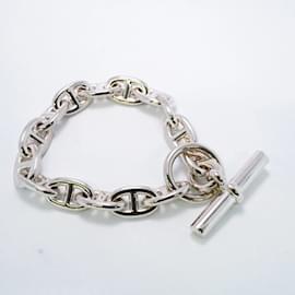 Hermès-Hermes Chaine d'Ancre GM Silver 925 Men's Bracelet-Other