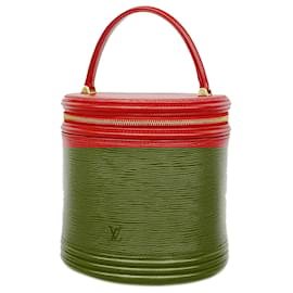 Louis Vuitton-Louis Vuitton Epi Cannes Handbag-Red