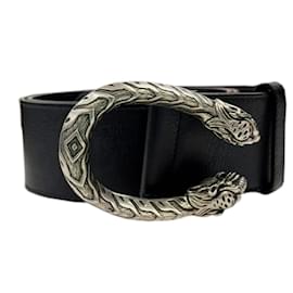 Gucci-Cinto de couro Gucci Dionysus-Preto