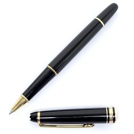 PENNA ROLLERBALL CLASSICA MONTBLANC MEISTERSTUCK NERA E ORO MB132457 Nero