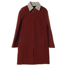 Céline Celine Wool Outerwear Bordeaux Beige Other
