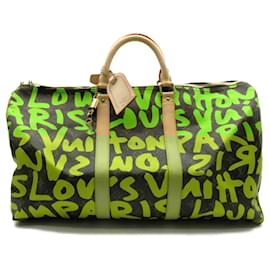 Louis Vuitton-Louis Vuitton Keepall 50 Boston Bag M93700-Brown