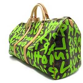 Louis Vuitton-Louis Vuitton Keepall 50 Boston Bag M93700-Brown