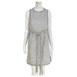 Chanel-Paris / Greece Jewel Belt Tweed Dress 36 FR-Multiple colors