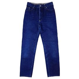 Jean Paul Gaultier Jean mom taille haute de JP Gaultier Bleu