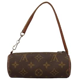 Louis Vuitton-LOUIS VUITTON Monogram Papillon Pouch LV Auth fm4184-Monogram