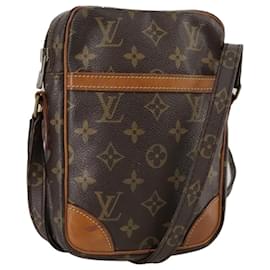 Louis Vuitton-LOUIS VUITTON Monogram Danube Shoulder Bag M45266 LV Auth 98188-Monogram