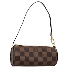 Louis Vuitton-LOUIS VUITTON Damier Ebene Papillon Pouch LV Auth yk16185-Other