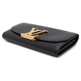 Louis Vuitton-Louis Vuitton Long Wallet Parnassus Portefeuille Vivienne M58171-Black