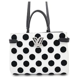 Louis Vuitton-Louis Vuitton Epi Infinity Dot Handbag-Black,White