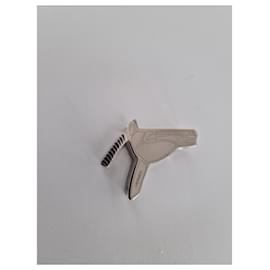 Hermès-HERMÈS Square Ring-Silvery