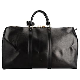 Louis Vuitton-LOUIS VUITTON Travel bags T.  Cloth-Black