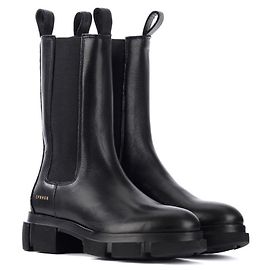 Autre Marque COPENHAGEN STUDIOS Chunky Boot Black Leather Black