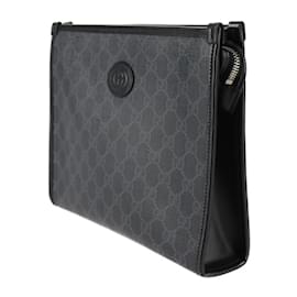 Gucci-Gucci Beauty Case with Interlocking G-Brown,Black