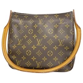 Louis Vuitton-Louis Vuitton Looping MM-Brown