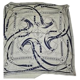 Hermès-The morning walk.-Blue,Beige