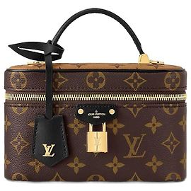 Louis Vuitton Pochette a catena Vanity LV nuova Marrone