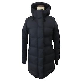 Canada Goose Long Down Coat 5077LA Black M Black