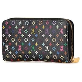 Louis Vuitton-Louis Vuitton Multicolor Zippy Wallet M60243-Black