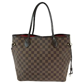 Louis Vuitton-Louis Vuitton Damier Neverfull MM Tote Bag-Brown