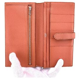 Hermès Béarn Naranja