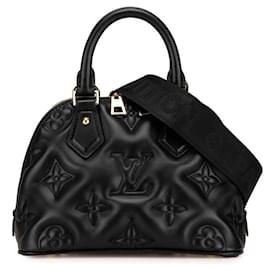 Louis Vuitton-Louis Vuitton Alma Soft BB Handbag M59793-Black