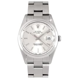 Rolex-Rolex Oyster Perpetual Date-Silvery