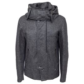 Emporio Armani Zippered Jacket Grey