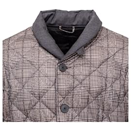 Emporio Armani-Emporio Armani Quilted Down Jacket-Grey
