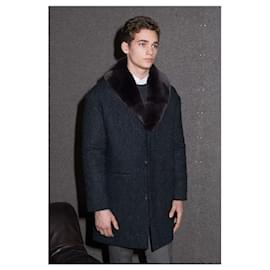 Autre Marque-A.P.C. Faux Fur Coat-Multiple colors
