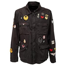Autre Marque-John Varvatos Patch Jacket-Black
