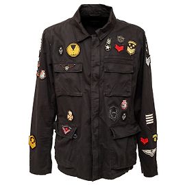 Autre Marque Chaqueta Patch John Varvatos Negro
