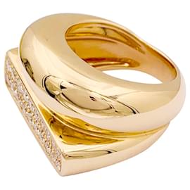 Fred-Fred ring, 'Success' in rose gold, diamonds.-Other