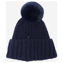 Goldbergh Navy blue Pom-Pom beanie - size Blue