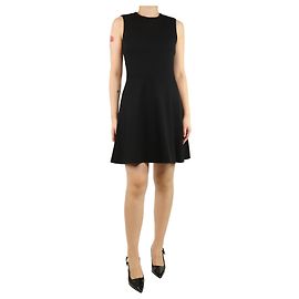 Joseph Schwarzes ärmelloses Midikleid - Größe UK 10 Schwarz