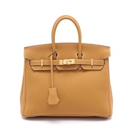 Hermès-Hermes Birkin 25 Handbag-Brown,Other