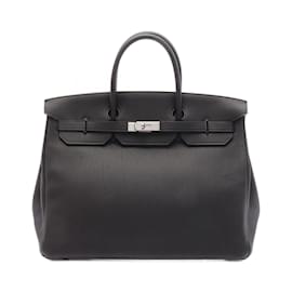 Hermès-Hermes Birkin 40 Handbag-Black