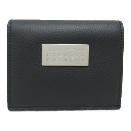 Maison Martin Margiela Billetera bi-fold MM6 Maison Margiela Negro