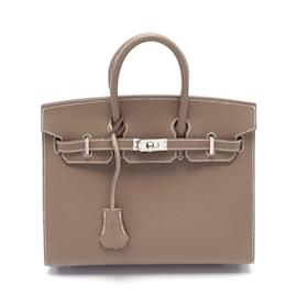 Hermès-Hermes Birkin Serie 25 Handbag-Brown,Taupe