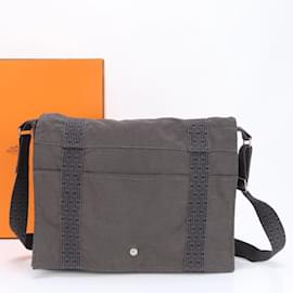 Hermès-Hermes Air Line Bassus MM Shoulder Bag-Brown