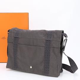 Hermès-Hermes Air Line Bassus MM Shoulder Bag-Brown