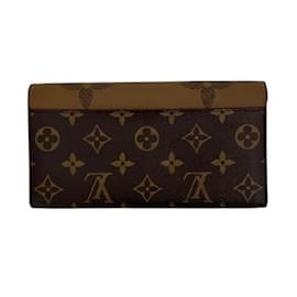 Louis Vuitton-Louis Vuitton Monogram Giant Reverse Portefeuille Sarah Long Wallet-Monogram