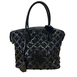 Louis Vuitton-Louis Vuitton Monogram Fascination Lockit Handbag-Black