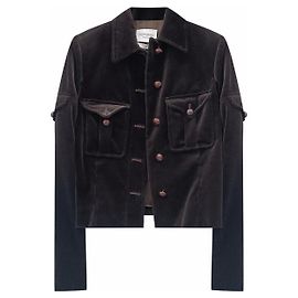 Samtjacket YSL Tom Ford 2004 Yves Saint Laurent Rive Gauche Braun