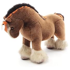 Hermès-Hermes Elmy MM Plush Stuffed Animal-Brown,Multiple colors