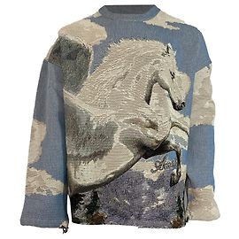 Moletom Amiri Pegasus Tapestry em algodão multicolorido Multicor