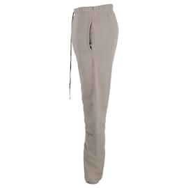 Fear of God-Fear of God Essentials Logo Patch Sweatpants in Beige Cotton-Beige