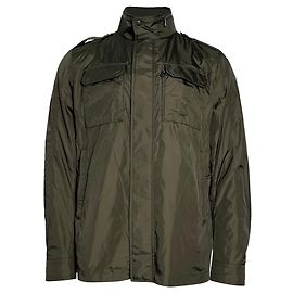 Giacca Cargo Moncler Jonathan Field in Nylon Verde Verde Verde oliva