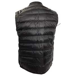 Moncler-Moncler Arves Down Gilet in Black Nylon-Black