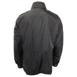 Moncler-Moncler Jonathan Field Cargo Jacket in Black Nylon-Black